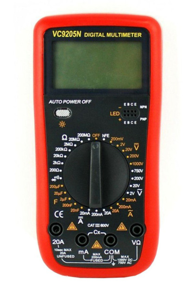 OEM Professional Digital Multimeter VC9205N Measuring and control device