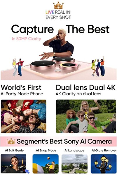 realme 15 5G AI Dual SIM Silk Pink 12GB RAM 256GB - Middle East Version