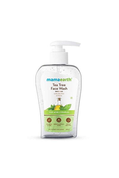 Mamaearth Tea Tree Facewash For Acne & Pimples 250 Ml