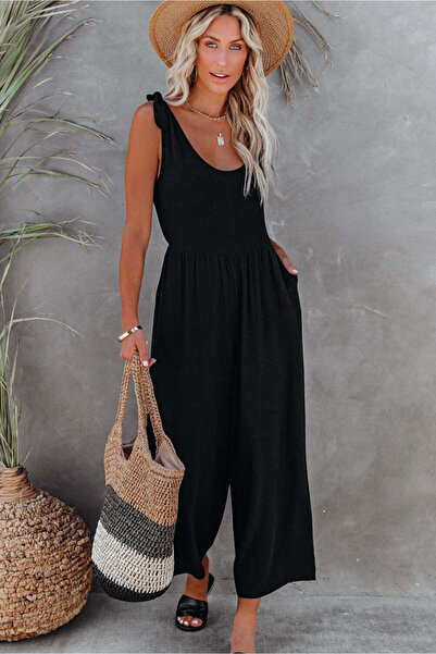 WildFashion Casual airy sleeveless jumpsuit G787-1
