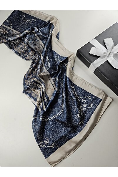 tomrisboutique شال حريري فاخر من الفوال، حجاب، وشاح، شال بنمط عرقي، 70 × 180 سم