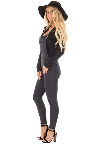 WildFashion Long denim jumpsuit Q8-18