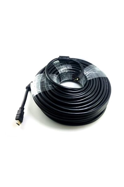 ALFATEC كابل HDMI بطول 50 مترًا - يدعم دقة 1080 بكسل عالية الوضوح، ونقل الصور...