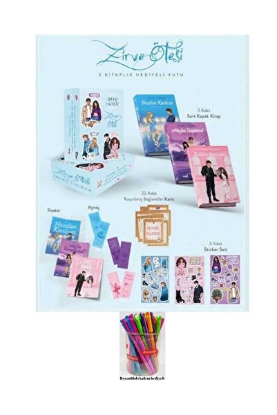 İndigo Kitap Külden Reverans - Ateşten Tezahurat - Buzdan Kıvılcım 3 Kitap Ci...