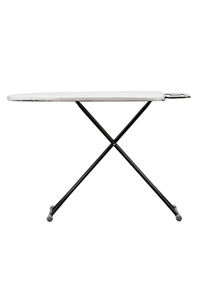 Lawazim Ironing Board 12x36inch 30x91cm - Foldable Padded Board with Iron Rest - Gray