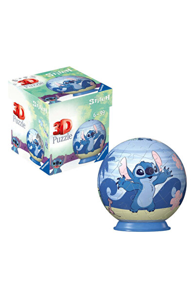 RAVENSBURGER 3D Ball Puzzle Disney Stitch - 54 pieces