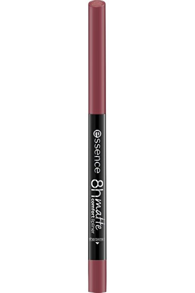 Essence Comfort Matte 8H Lip Liner, No. 19 Burgundy, Long-lasting Matte, Vegan, Waterproof, Paraben-