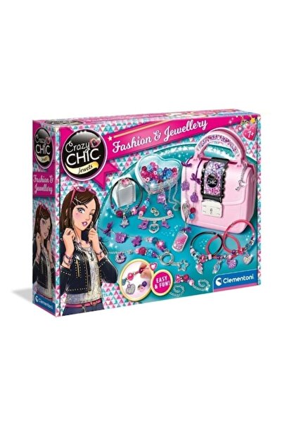 Crazy Chic Set pentru confecționare brățări, 7+ ani, multicolor