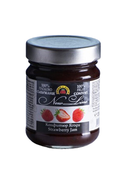 Jam&Jam GEM de Capsuni, FARA ZAHAR ADAUGAT, 230g