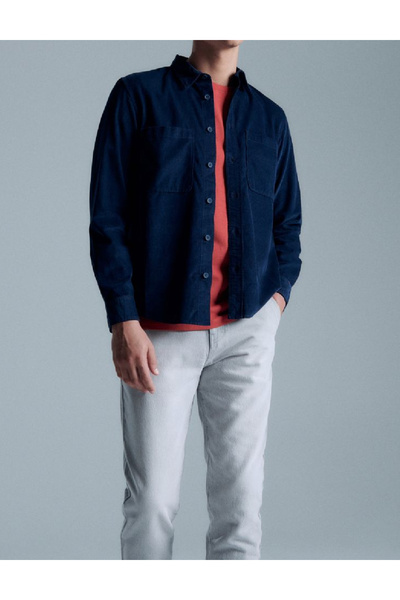 Reserved Shirt, Navy Blue