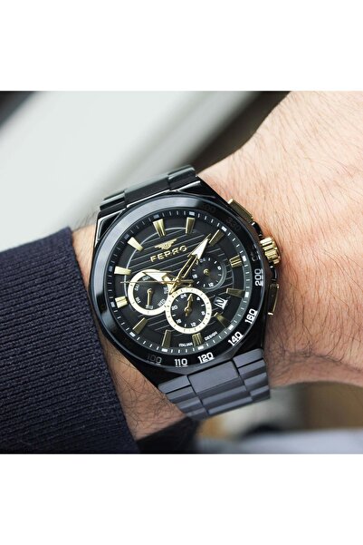 FERRO Fm11650N2 Men's Wristwatch with Steel Band