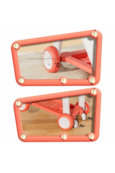 Matadi Shopping trolley with adjustable height and 30 accessories Home Supermarket Pink