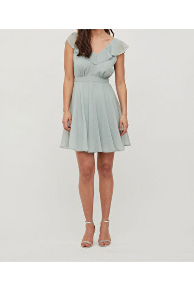 Evendi Short dress, Opal Green