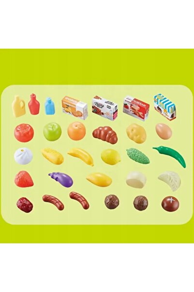 Matadi Shopping trolley with adjustable height and 30 accessories Home Supermarket Green