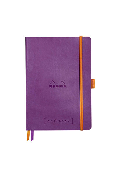Rhodia A5 Notebook - 120 Sheets, Dotted, Softcover, 90 g/m², Purple (Rhodiorama)