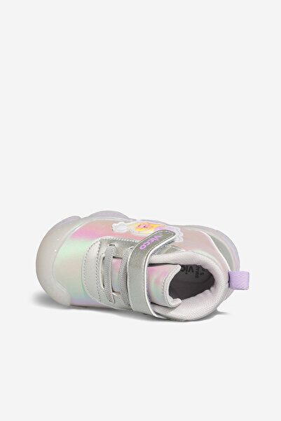 Vicco Gemini Lighted Baby Girl Gray Boots