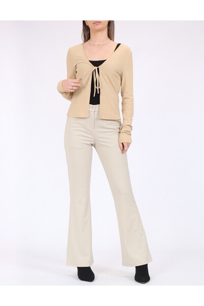 PIECES Cardigan, Brown