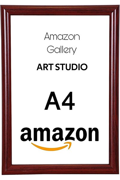 Generic A4 Photo Frame Wall - 20X30 CM (Brown-R)