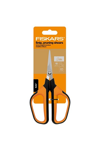 FiSKARS Solid MicroTip SP15 flower scissors, 182 mm, 80 g