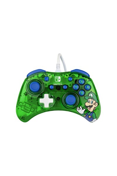 Nintendo Controller Rock Candy Wired Luigi - Switch