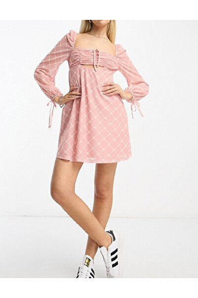 Evendi Short dress, Pink