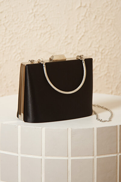 Melvoria Γυναικείο βραδινό φόρεμα με πέτρινες λεπτομέρειες, κομψή βραδινή τσάντα