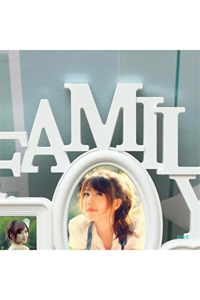 TOYBY Family Photo Collage Frame - 6 Opening (White)