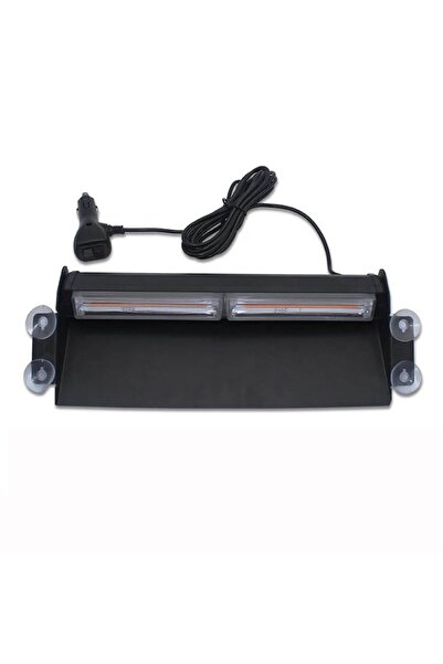 Reflection Vision 3-in-1 Windshield Beacon, Red-Blue, Strobe, 36W, 12-24V