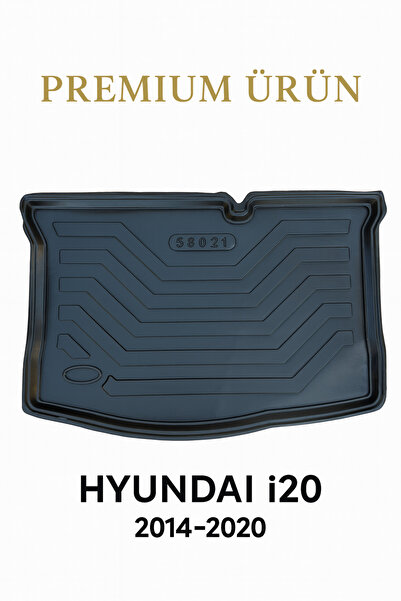 Black Gold Hyundai i20 2014-2020 Uyumlu 3D Bagaj Havuzu Premium