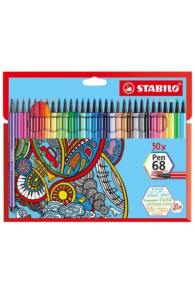Stabilo Pix 68 - Set de 30 de culori