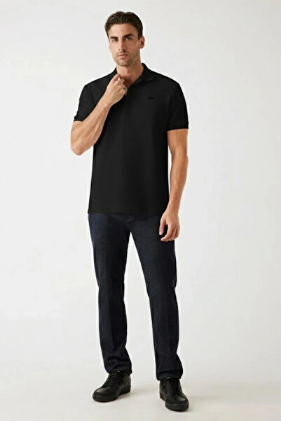 Guess Cotton Men's Black Regular Fit Polo T-Shirt M5Bp05K0891-Jblk