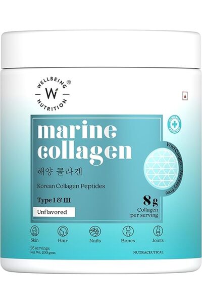 Wellbeing Nutrition Pure Korean Marine Collagen Peptides - Unflavored