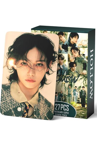 LUYAO مجموعة بطاقات صور ألبوم Stray Kids HOLLOW، 127 قطعة، مجموعة بطاقات صور ...
