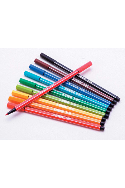 Stabilo Pen 68 markers, 10 colors / set
