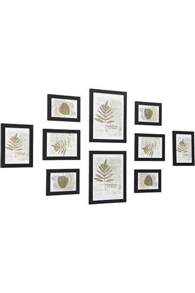 SONGMICS مجموعة إطارات الصور من 10 إطارات - اثنان 8 × 10 بوصة، أربعة 5 × 7 بو...