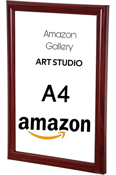 Generic A4 Photo Frame Wall - 20X30 CM (Brown-R)