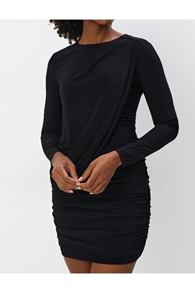 MOHITO Short dress, Black