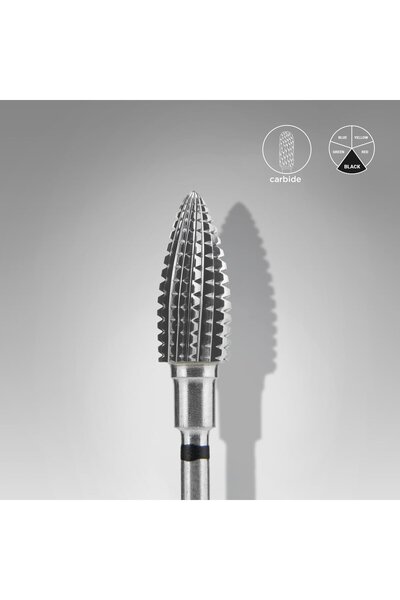 STALEKS FT110H060/14 EXPERT sert alaşım kozalak freze,siyah hard, çap 6 mm / ...