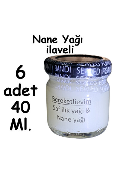 BereketliEvim İlik Yağı & Nane Yağı 6 x 40 ml set