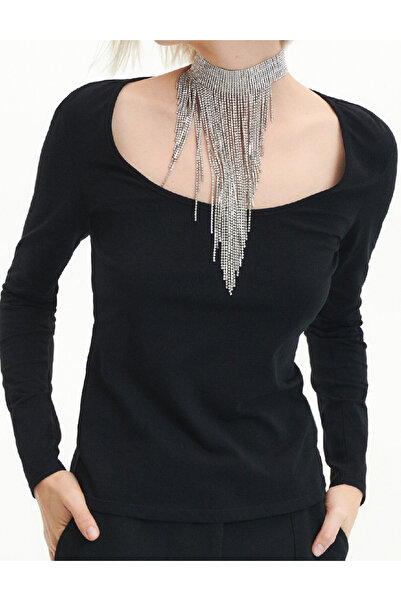 Evendi Blouse, Black