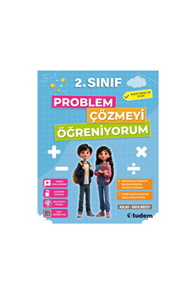 Tudem Yayınları Tudem 2.Sınıf Paragraf ve Problem Çözmeyi Öğreniyorum