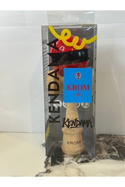 Krom Kendama KENDAMA KROM PRO USA BEST QUALITY 18cm Red Black