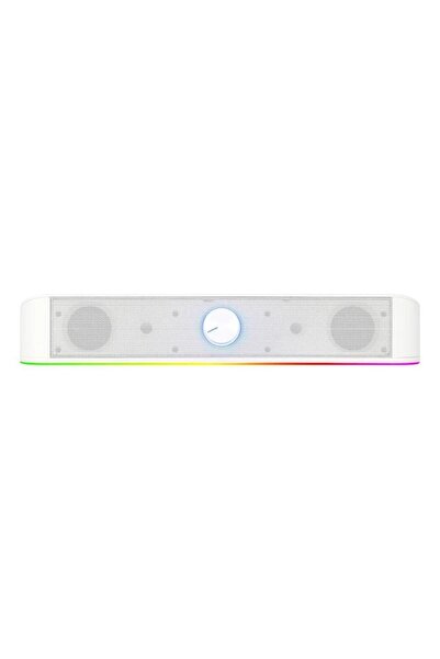 REDRAGON Soundbar Adiemus alb iluminare RGB