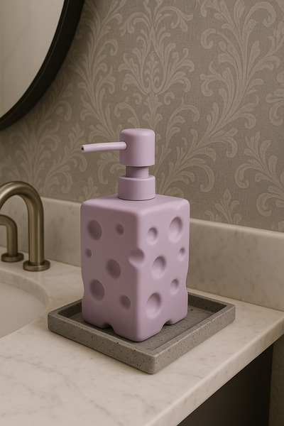 sonnenflügel Porselen Modern Tasarım Desenli Sıvı Sabunluk Kaplamalı Mükemmel Hissiyat