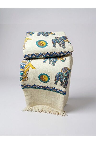 home of buldan 100% Cotton Muslin Peshtemal – Soft, Lightweight, Quick Drying – Hammam Beach Bath Spa