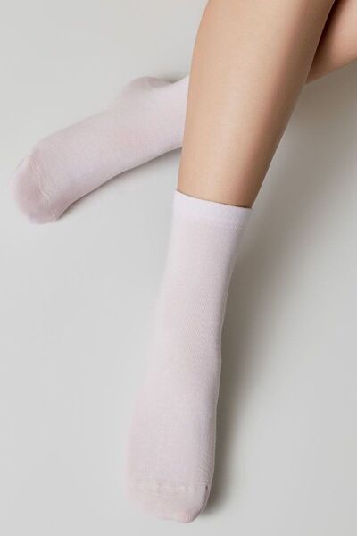 Conte Elegant Women's sports socks, cotton with stripes on the back, Active 5...