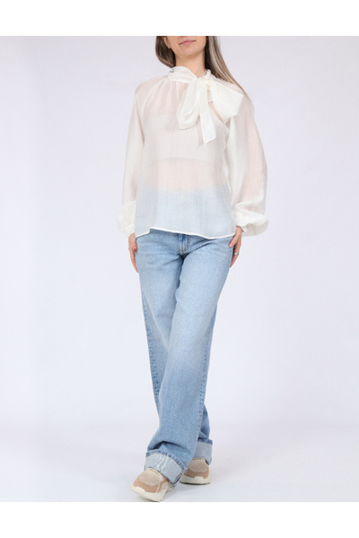 Jacqueline De Yong Blouse, White