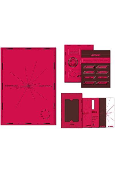 Generic 11th Mini Album [GOLDEN HOUR: Part.2] (POCAALBUM - DIARY Ver.) Photo Stand + QR Card