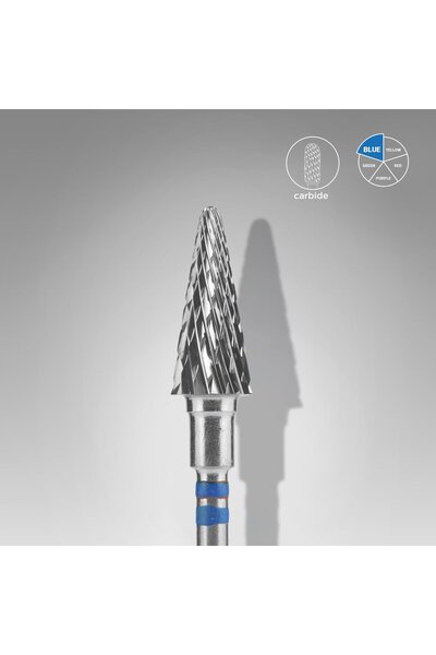 STALEKS FT73B060/14 EXPERT solaklar için sert alaşım konik freze , mavi,çap 6...