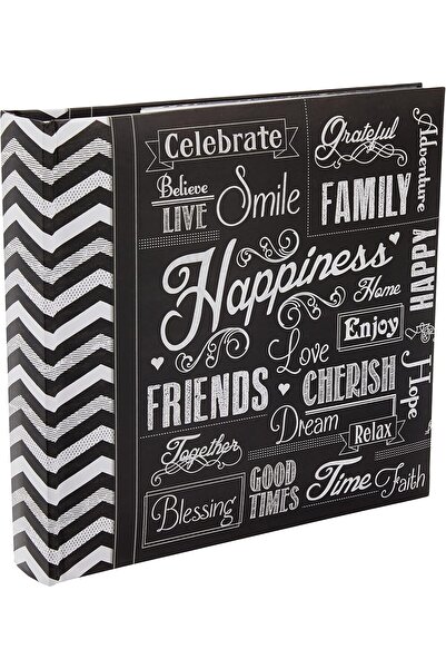 Pioneer Photo Albums ألبوم صور "السعادة" EV-246CHLK/H، 200 جيب، مقاس 4×6